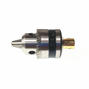 三鸥0.6-6mm/微型自制小电钻夹头锥度型775/555电机连接杆B10夹头