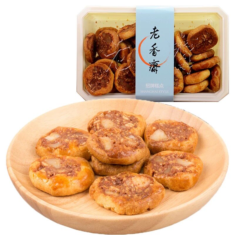 老香斋鸡仔饼腐乳饼干上海特产小吃正宗传统手工糕点孕妇老人零食