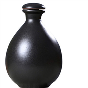 宜兴陶瓷酒坛特价厂家直销1斤手抓瓶带陶瓷盖密封高档空洒瓶白酒