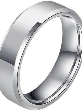 钨金男士戒指电镀18k韩版diy刻字