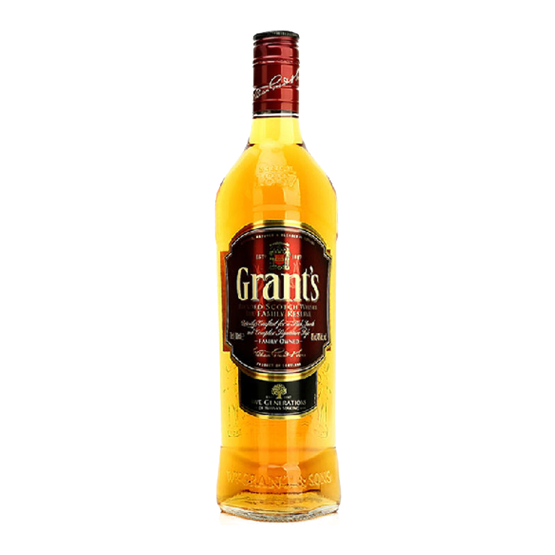 Grant's/格兰苏格兰英国进口洋酒格兰威士忌700ml正品带盒