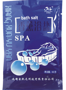 海盐泡澡金凯龙袋装去角质全身
