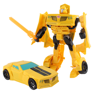 变战神儿童节礼物汽车机器人