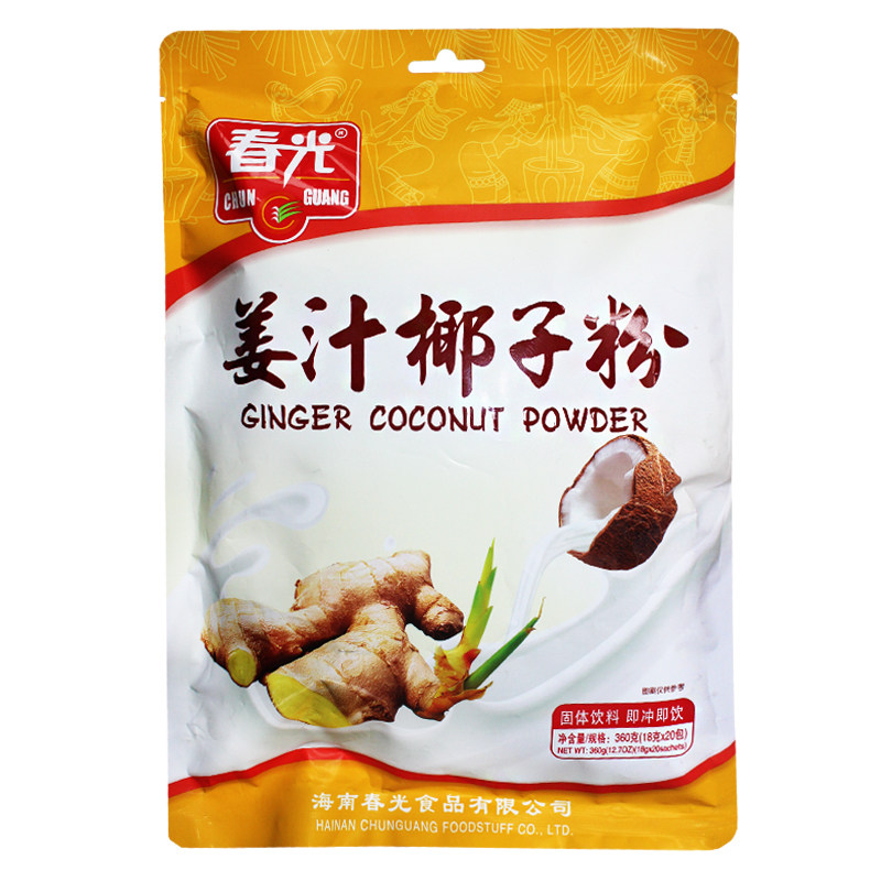 海南春光姜汁椰子360g即冲即饮