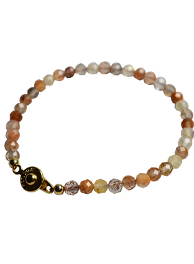 原创铜发晶切面摩羯座项链手串