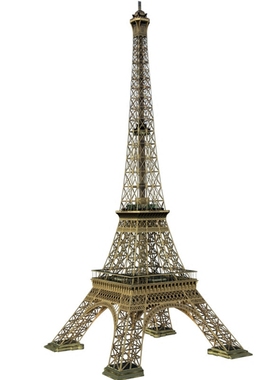 欧式风巴黎埃菲尔铁塔模型道具