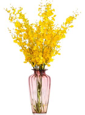 北京跳舞兰花单束绢花装饰品花艺
