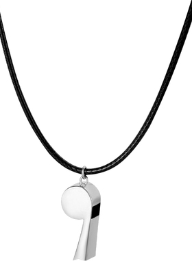 2025年新款爆款纯银女哨子项链