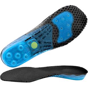 运动鞋垫弹簧减震加厚弹力吸汗透气运动鞋篮球鞋增高软跑步男