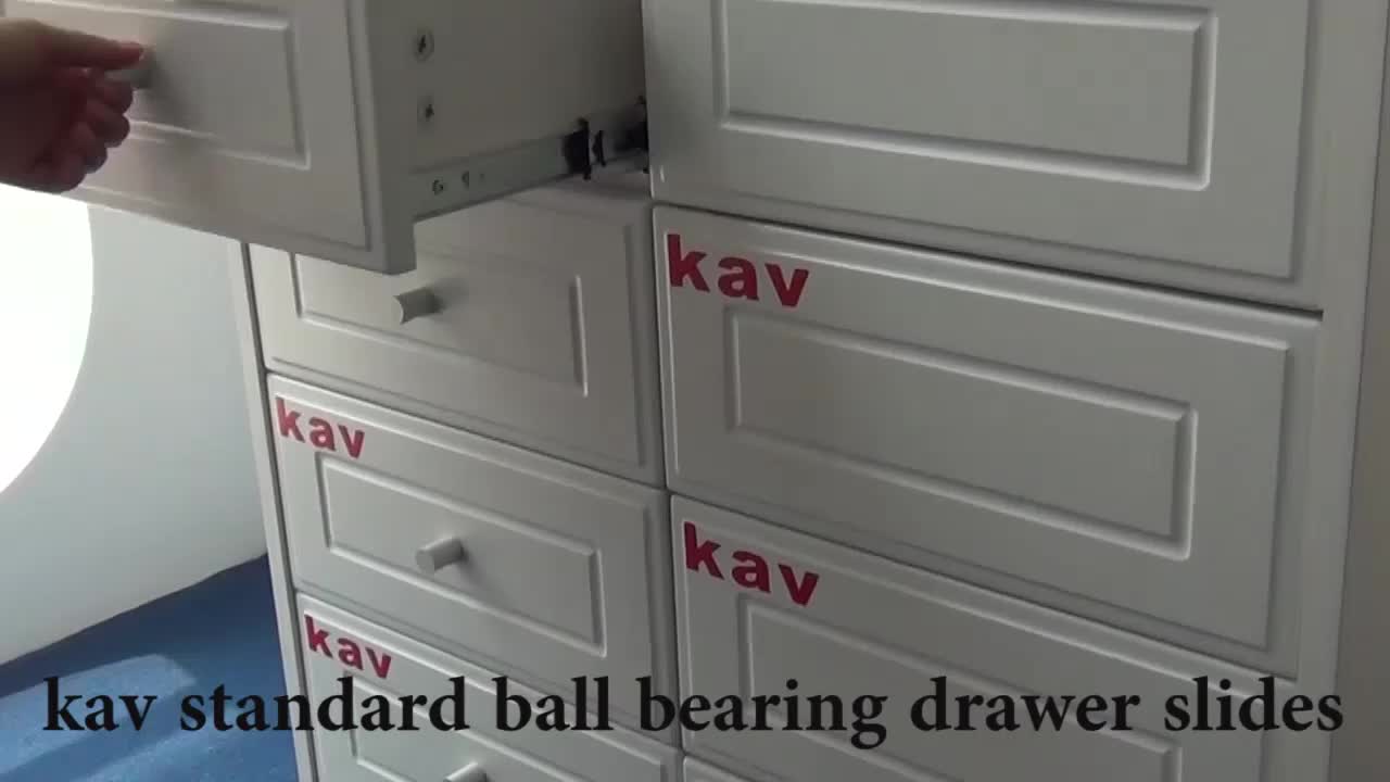 Furniture Fittings Kitchens Cabinets Parts Ball Bearing Slider