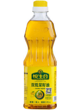 悦生合小榨绵香500ml宿舍菜籽油