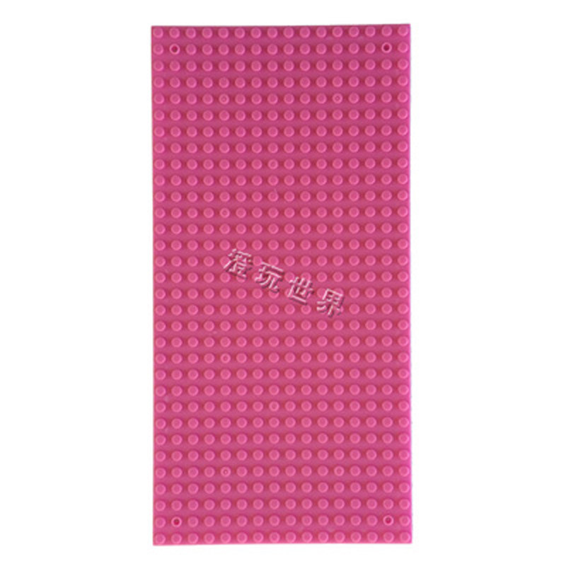 单面小颗粒通用玩具塑料积木墙