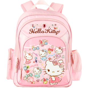 三丽鸥新款哈喽KT凯蒂猫小学生减负儿童书包小女孩可爱卡通书包