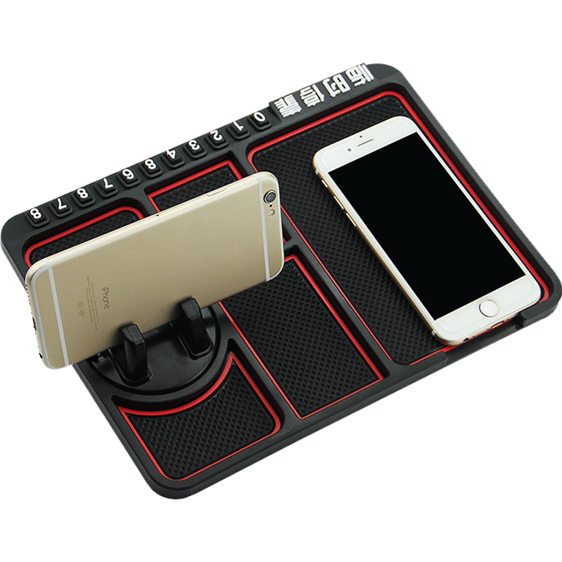 汽车车载防滑垫车用防晒垫手机中控仪表台耐高温置物垫车内装饰品