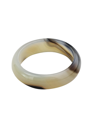 阜新风水草玛瑙印度加宽加厚手环