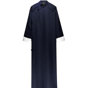 相声长衫中国风民国小品快板说书人男女伴郎长袍马褂大褂演出服装