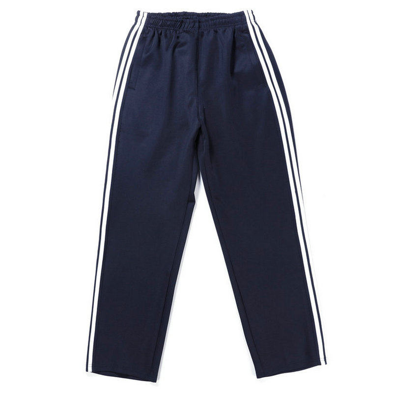 春秋款三道杠纯棉居家学生校服裤