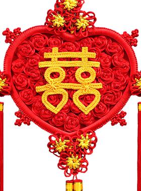 中缘结家居挂饰玄关背景墙中国结