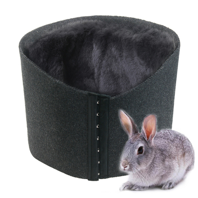 獭兔毛保暖秋冬季御寒护胃带