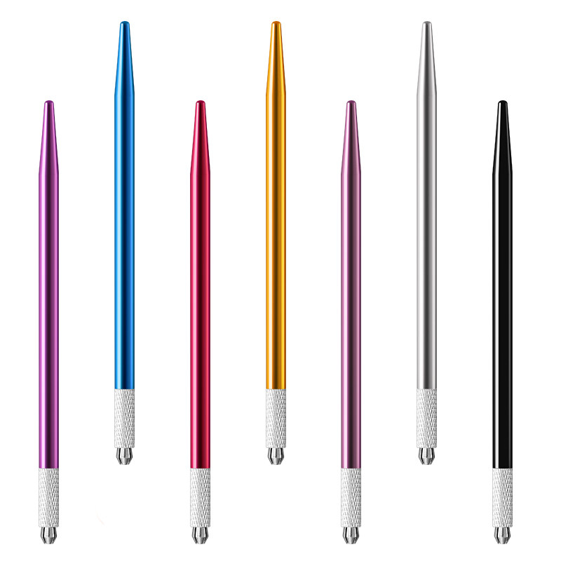 正品纹绣手工笔高档打雾神笔圆三圆五半永久绣眉纹眉工具手工笔