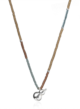 无同葫芦银角古典原创设计项链