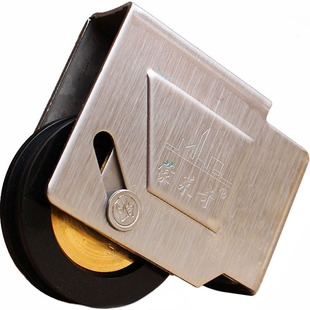 蒙莱奇90型铝合金门窗滑轮不锈钢移门滑轮老式推拉窗滚轮五金配件