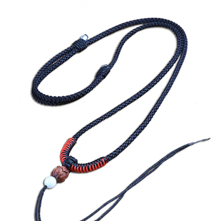 手工新款编织项链绳金绳男女吊坠挂绳玉佛观音平安扣貔貅绳子