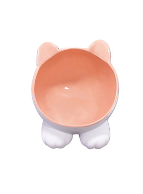 vivipet斜面小q猫盘云朵宠物碗