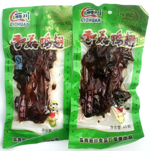 丽川香菇鸭翅35g*30袋香辣零食加班追剧麻辣卤味山东临朐特产小吃