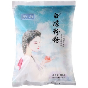 皮小贱白凉粉粉儿家用自制透明果冻粉食用儿童专用粉冰凉粉做果冻