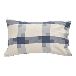 和锦生 枕套 纯棉老粗布枕头套 全棉加厚 老工艺棉布「质朴」