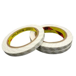 3m双面胶海绵胶带PE泡棉带强力白色泡沫双面胶挂钩铭牌粘贴高粘度