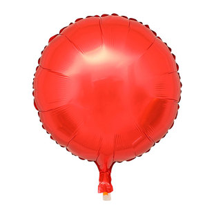 18寸圆形膜气球飘空氦气飞天玩具宝宝生日派对装饰