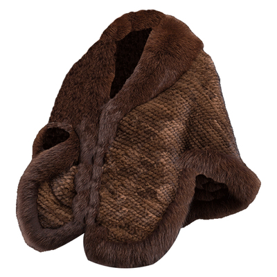 海宁外套女秋冬狐狸毛皮草裘皮