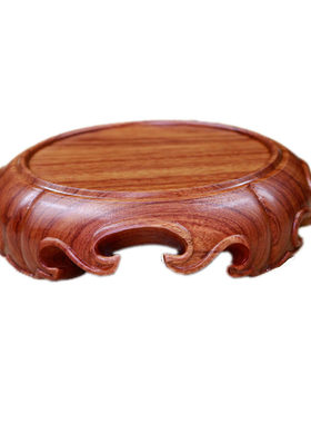 酸枝木瓷器玉器紫砂壶垫实木底座
