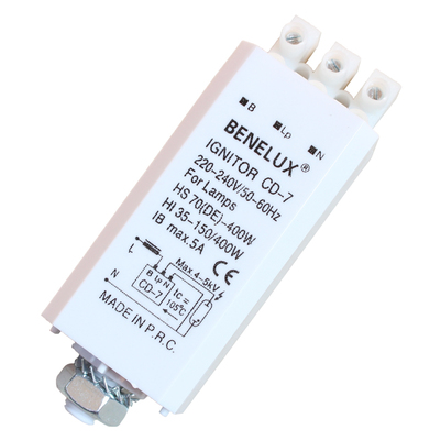金卤灯电子触发器三线CD-7 HS70DE/400w HI35-150钠灯管启动器