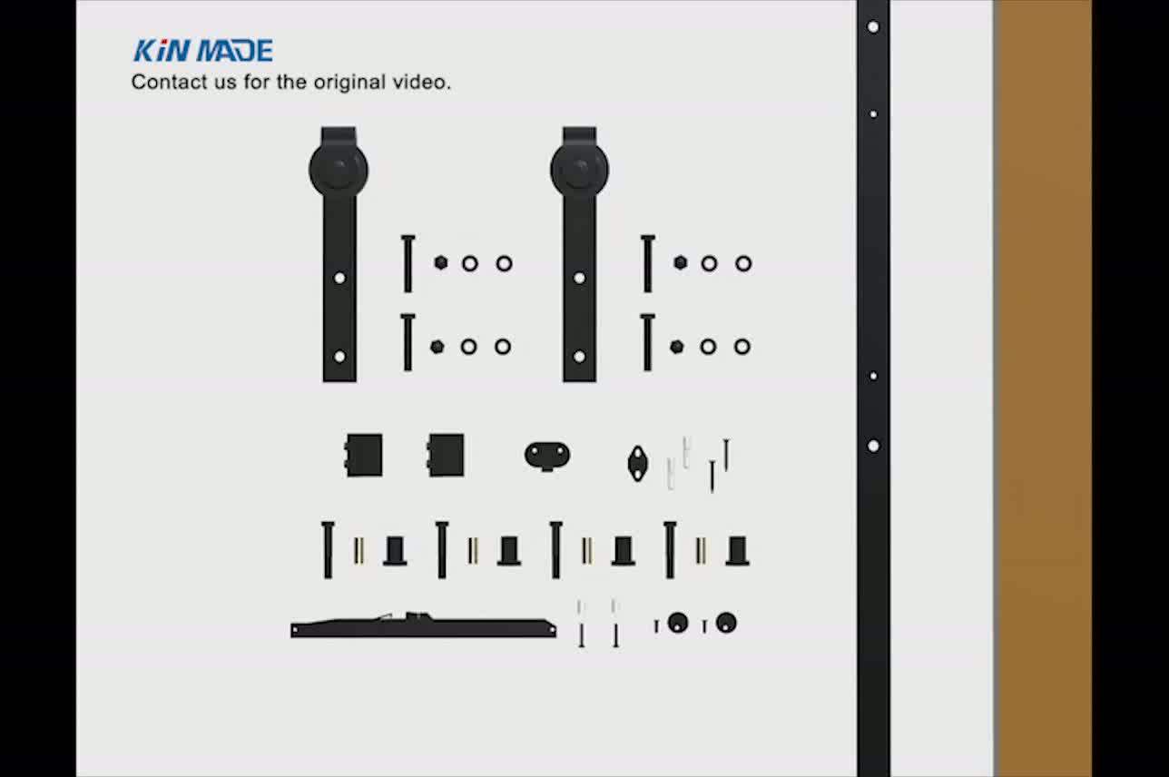 Wholesale Barn Door Hardware Wood Kinmade Sliding Barn Door Hardware