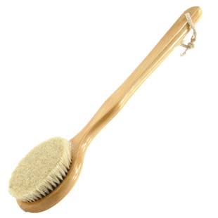 长柄马鬃软毛浴刷猪鬃硬毛刷子老人洗澡搓后背沐浴搓澡刷洗澡神器