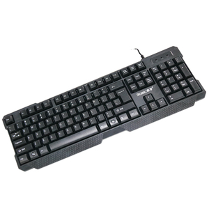 本手有线键盘usb接口防水台式笔记本电脑外置办公打字家用静音