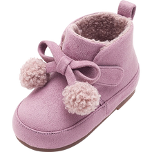 mrbaby女童學步鞋2019冬季新款短靴1