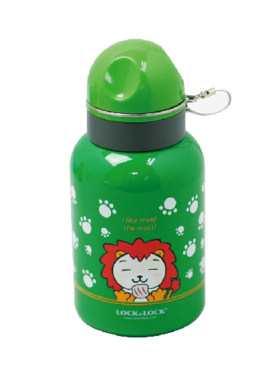 单层卡通风动物猫咪儿童水杯