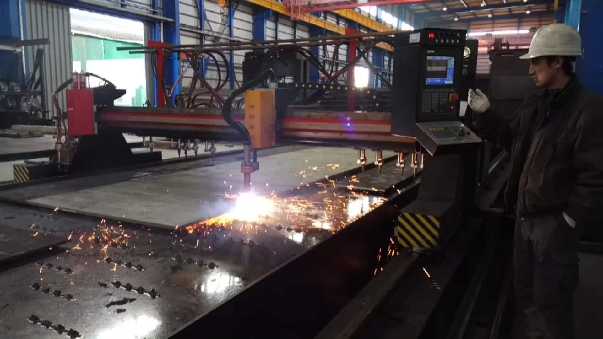 China Automatic Cnc Gantry Plasma Cutting Machine Buy Gantry Plasma