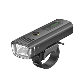 德规感应自行车灯山地车前灯夜骑强光手电单车夜行灯公路骑行配件