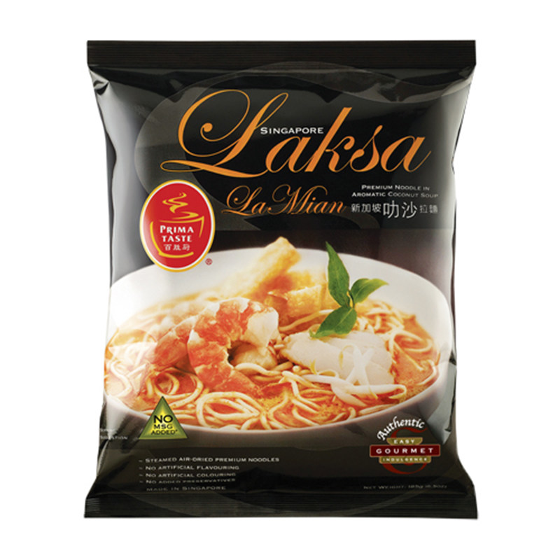 新加坡进口叻沙方便速食煮泡面