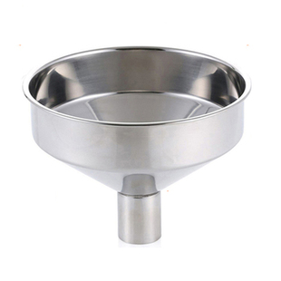 大口径不锈钢漏斗大号厨房家用漏斗加粉果酱漏斗泡菜罐装漏斗包邮