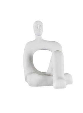 创意抽象人物样板间儿童房装饰品