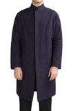 2025秋冬新款男装棉麻男士中长款外套F02P125，女装短外套，钱塘802