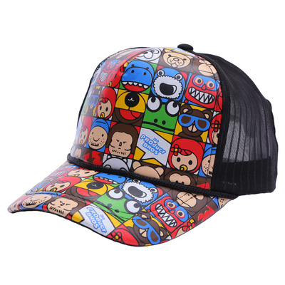 网帽夏季宝宝防晒亲子网帽