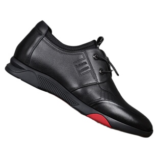 皮鞋男真皮男士商务休闲鞋子内增高小码男鞋35韩版36英伦37百搭潮