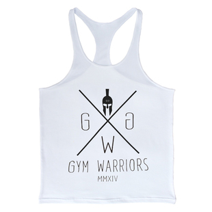 夏季健身背心宽松透气肌肉男健美训练吊带工字运动个性纯棉无袖衫